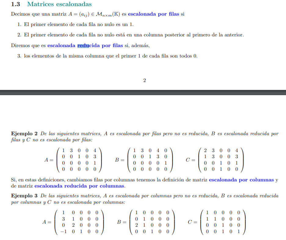 Matrices